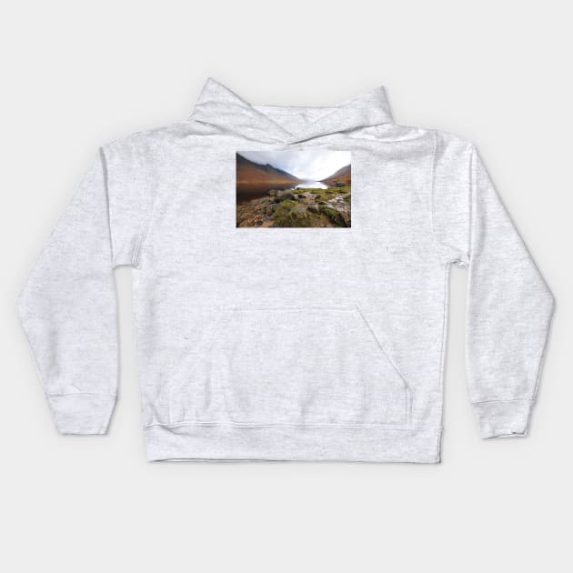 Loch Etive Kids Hoodie by StephenJSmith